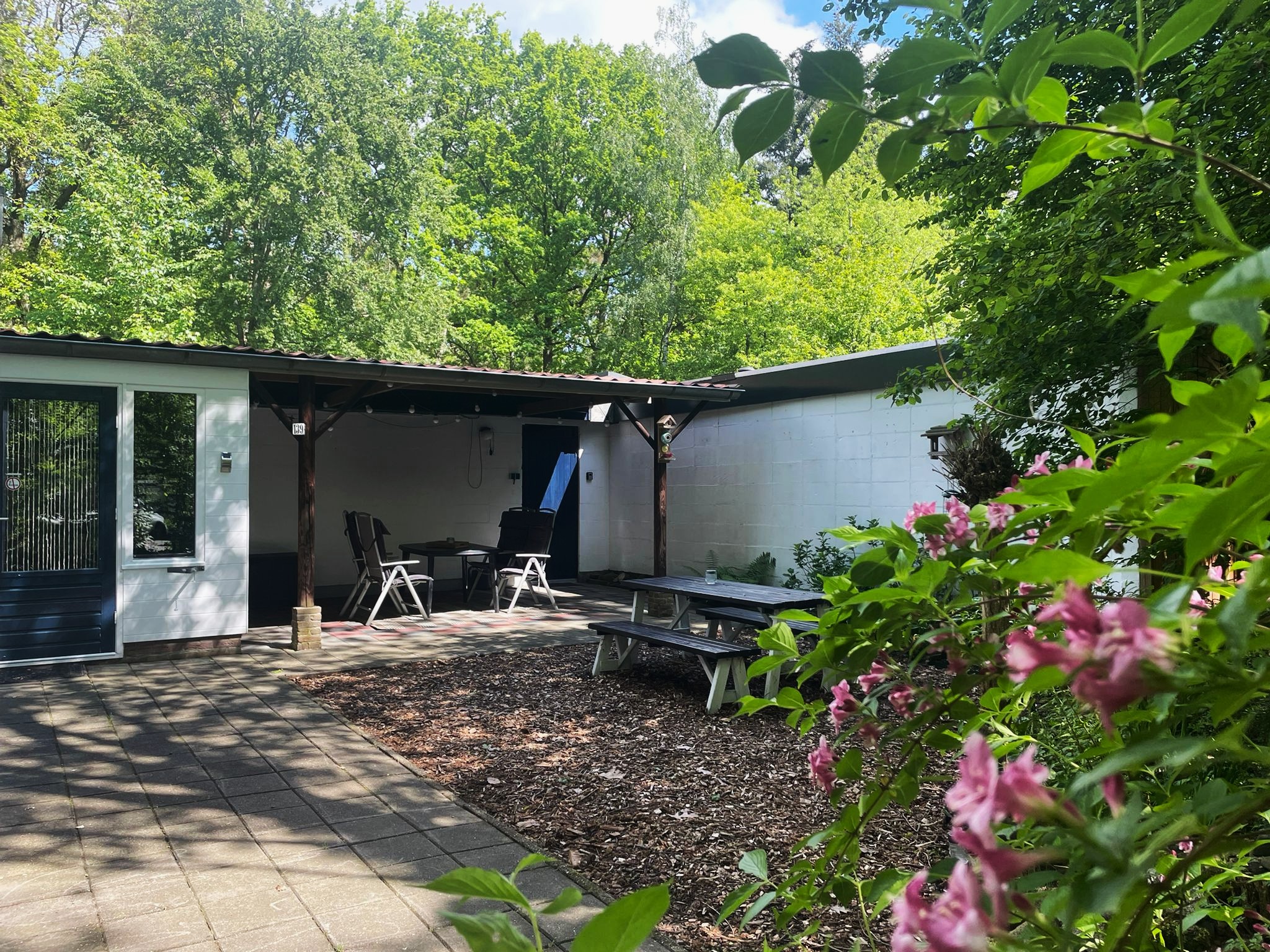 Buitenkant vakantiehuisje 139 Drouwen, Drenthe